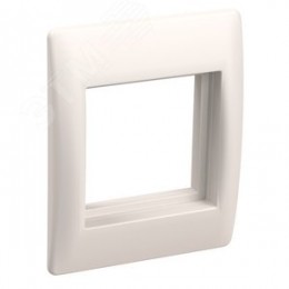 Рамка и суппорт для кабель-канала универсальные на 2 модуля