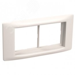 Рамка и суппорт для кабель-канала на 4 модуля 60ммПраймер