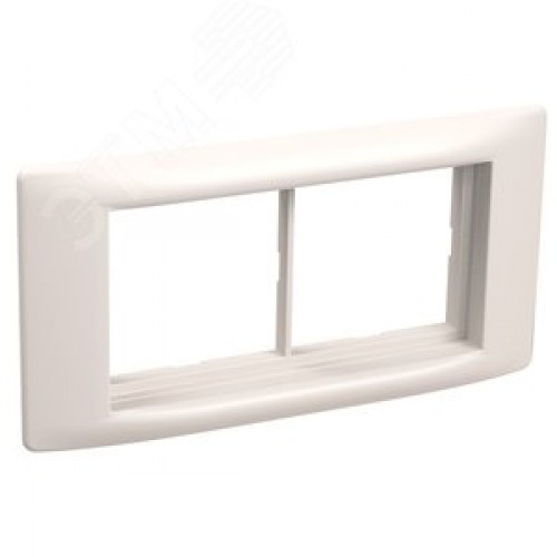 Рамка и суппорт для кабель-канала на 4 модуля 60ммПраймер