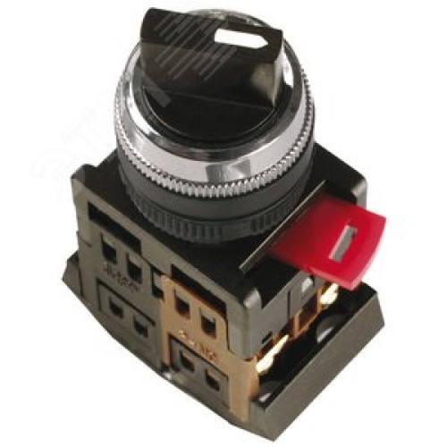 Переключатель AC-22-2 с фиксацией 2 позиции I-O 1н+1з стандартная ручка