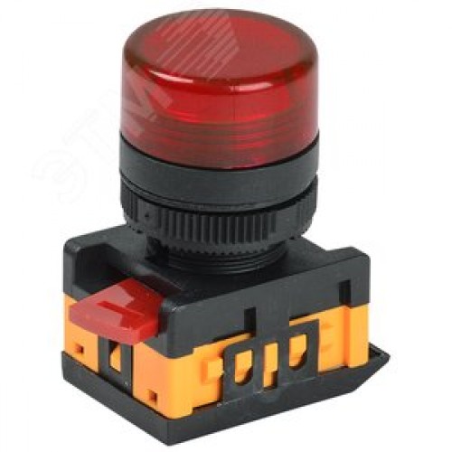 Лампа AL-22TE сигнальная красная с подсветкой неон 240В