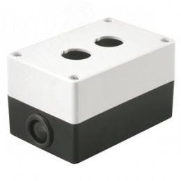 Корпус КП-102 на 2 кнопки белый