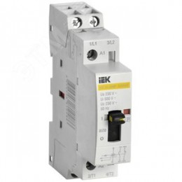 Контактор модульный с ручным упр. КМ20-20МР AC KARAT