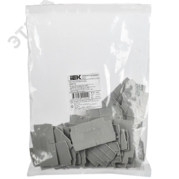 ARMAFIX Заглушка для колодки клеммной CP 10мм2 серая IEK