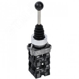 Джойстик LA167-PA24 4 полож. 4з без фиксации черный