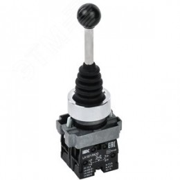 Джойстик LA167-PA22 2 полож. 2з без фиксации черный