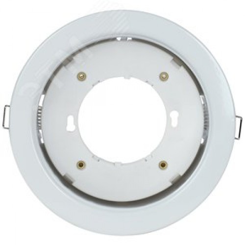 Светильник 4115 встраиваемый декоративный под лампу GX70 белый