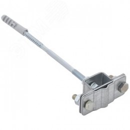 Держатель полоса/пруток 25-40 мм/6-10 мм для бетонного фасада оцинкованная сталь