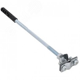 Держатель проводника круглого 8-10 мм для бетонного фасада оцинкованная сталь