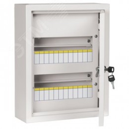 TITAN 3 Корпус металлический ЩРн-24 (395х310х120) IP31 белый