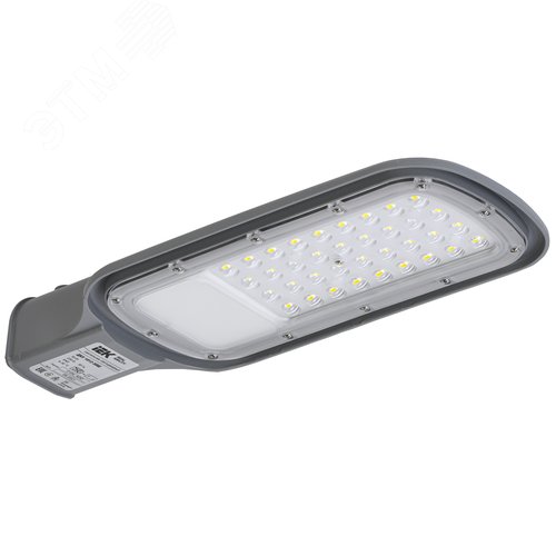 Светильник LED консольный уличный ДКУ 1012-50Ш 5000К IP65 серый