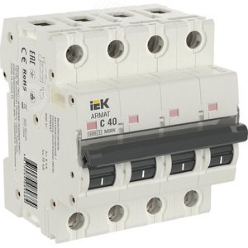 Выключатель автоматический четырехполюсный C 40А M06N