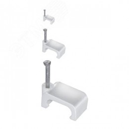 Скоба 4мм плоская (100шт)