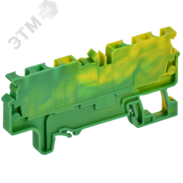 ARMAFIX Клемма пружинная CX2.5-4 PE 2,5мм2 четырехконтактная заземляющая IEK