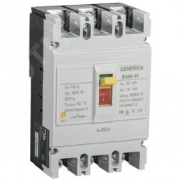 Выключатель автоматический ВА66-35 3Р 250А 25кА GENERICA