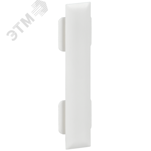 METRA Накладка на стык крышки 75мм для кабель-каналов 85х50 100х50 130х50 белая (5шт/компл)