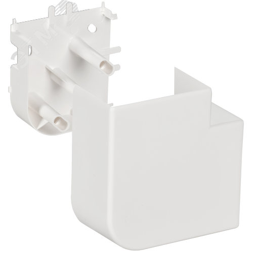 METRA Угол плоский 90град для кабель-канала 85х50мм белый