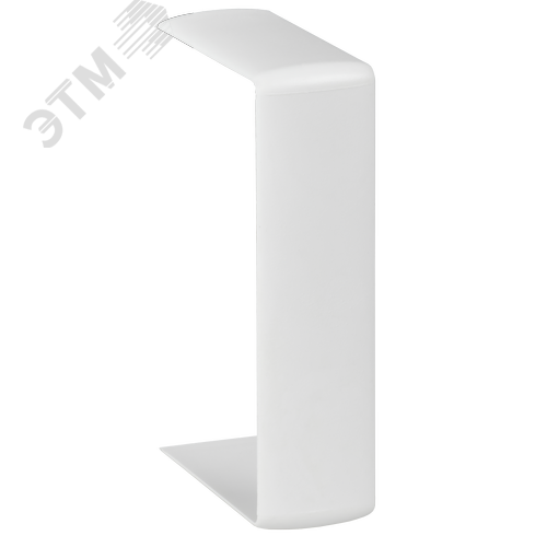 METRA Накладка на стык профиля для кабель-канала 85х50мм белая