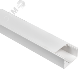 METRA Кабель-канал парапетный 85х50мм с крышкой шириной 75мм белый