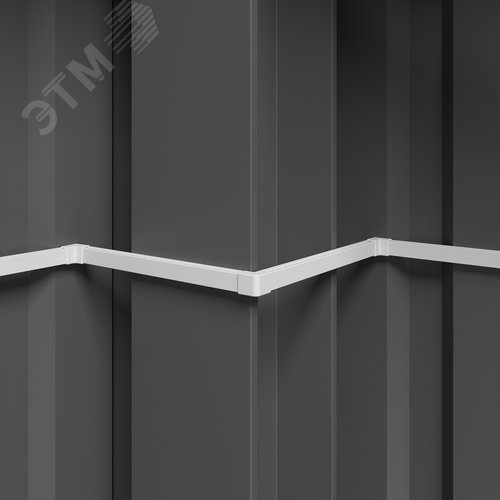 METRA MINI Угол внешний 15х10мм белый