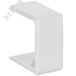 METRA MINI Соединитель на стык 16х16мм белый