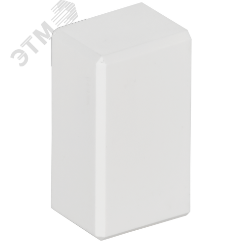 METRA MINI Заглушка 20х12мм белая