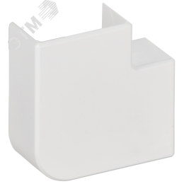 METRA MINI Поворот на 90град 24х14мм белый