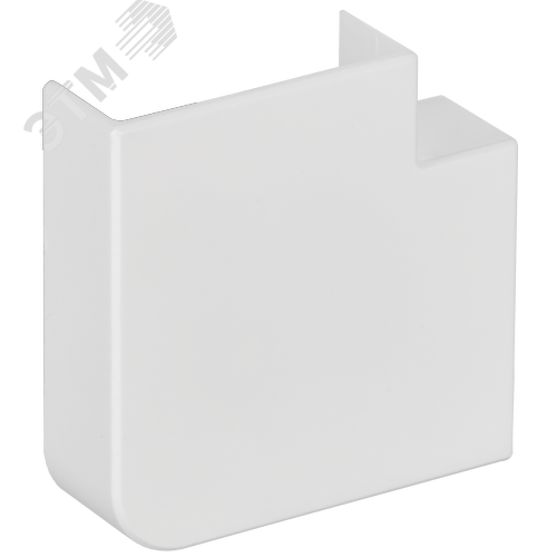 METRA MINI Поворот на 90град 40х16мм белый