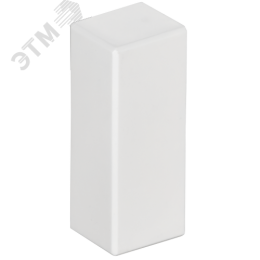 METRA MINI Заглушка 40х16мм белая