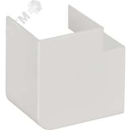 METRA MINI Поворот на 90град 40х40мм белый