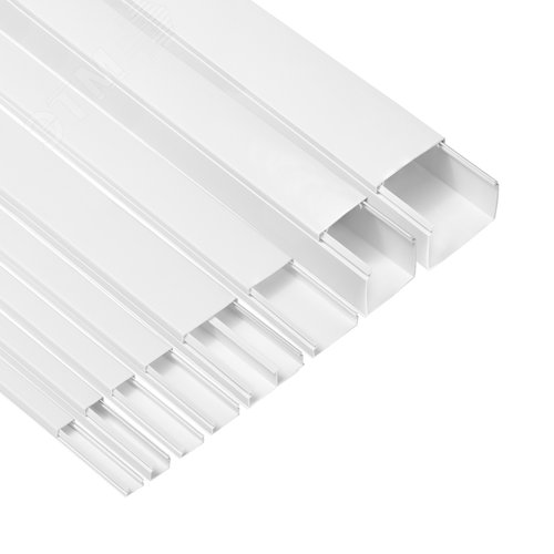 METRA MINI Кабель-канал 15х10мм белый