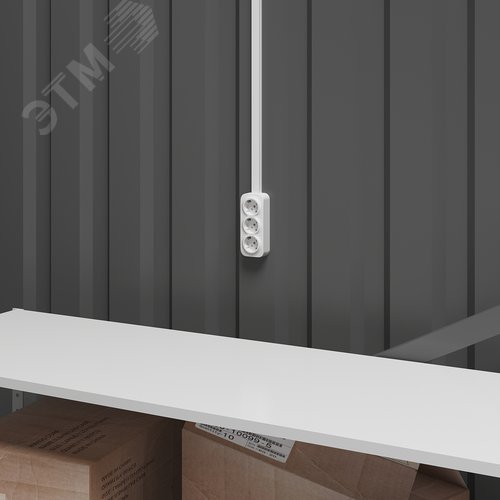 METRA MINI Кабель-канал 15х10мм белый