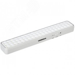 Светильник светодиодный аккумуляторный ДБА 1060 непостоянного действия 60LED 6ч 6 Вт GENERICA