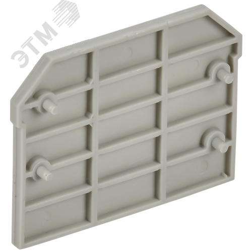 Заглушка для CTS-MC 3 вывода 4мм2 серая IEK