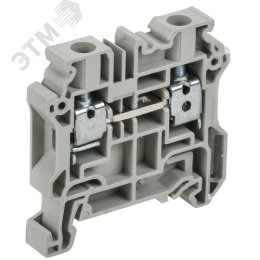 ARMAFIX Колодка клеммная CY6 винтовая 6мм2 проходная серая Ex IEK