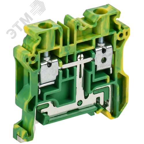 ARMAFIX Колодка клеммная CY6 PE винтовая 6мм2 проходная заземляющая Ex IEK