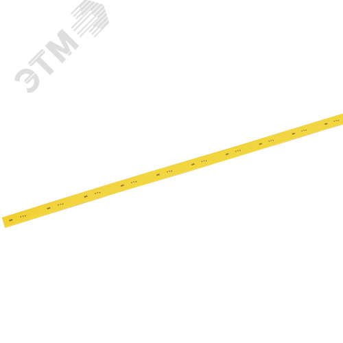 Трубка термоусаживаемая ТТУ 25/12.5 желтая (1м)