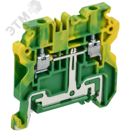 ARMAFIX Колодка клеммная CY2.5 PE винтовая 2,5мм2 проходная заземляющая Ex IEK