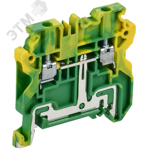 ARMAFIX Колодка клеммная CY2.5 PE винтовая 2,5мм2 проходная заземляющая Ex IEK