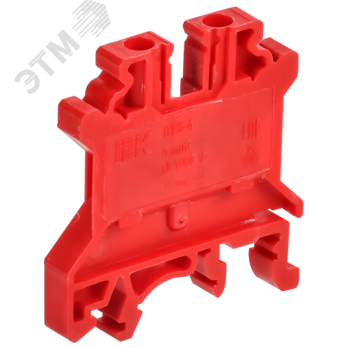 ARMAFIX Клемма винтовая CTS 4мм2 красная IEK