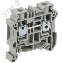 ARMAFIX Колодка клеммная CY10 винтовая 10мм2 проходная серая Ex IEK