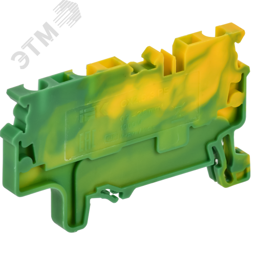 ARMAFIX Клемма пружинная CX2.5-3 PE 2,5мм2 трехконтактная заземляющая IEK