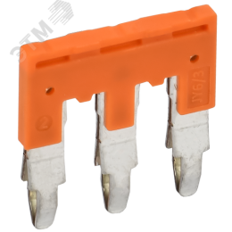 ARMAFIX Перемычка JY6-3 втычная 3PIN для колодки клеммной CY6 IEK
