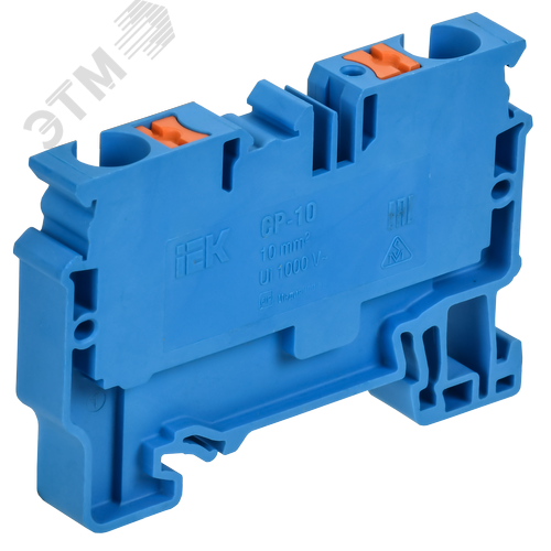 ARMAFIX Клемма пружинная Push In CP 10мм2 синяя IEK