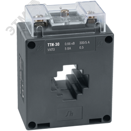 Трансформатор тока ТТИ-30 300/5А 5ВА класс 0,5S МПИ08 IEK