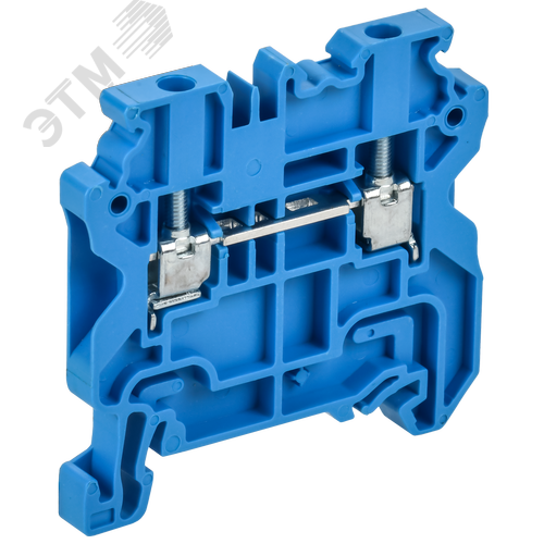 ARMAFIX Колодка клеммная CY2.5BU винтовая 2,5мм2 проходная синяя Ex IEK