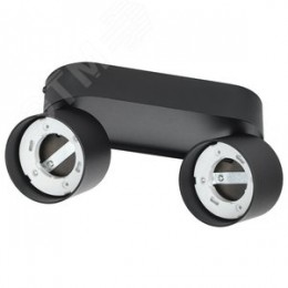 Светильник 4042 настенно-потолочный под лампу 2хGX53 черный