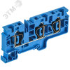 ARMAFIX Клемма пружинная CX10-3 BU 10мм2 трехконтактная синяя IEK