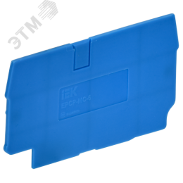 ARMAFIX Заглушка EPCX2.5-3 BU для колодки клеммной CP/CX2.5-3 синяя IEK