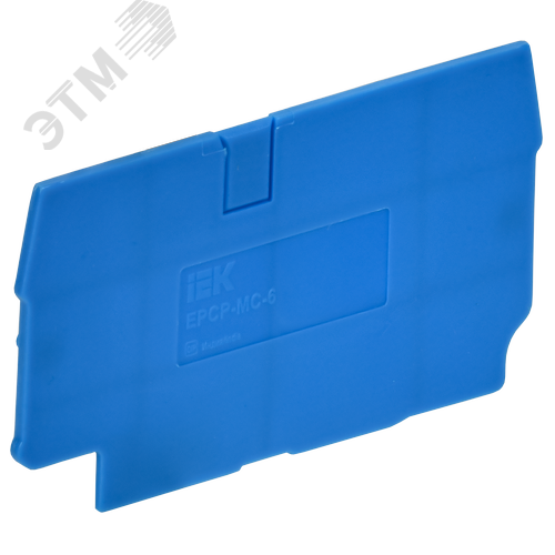 ARMAFIX Заглушка EPCXDL2.5 BU для колодки клеммной CXDL2.5 синяя IEK